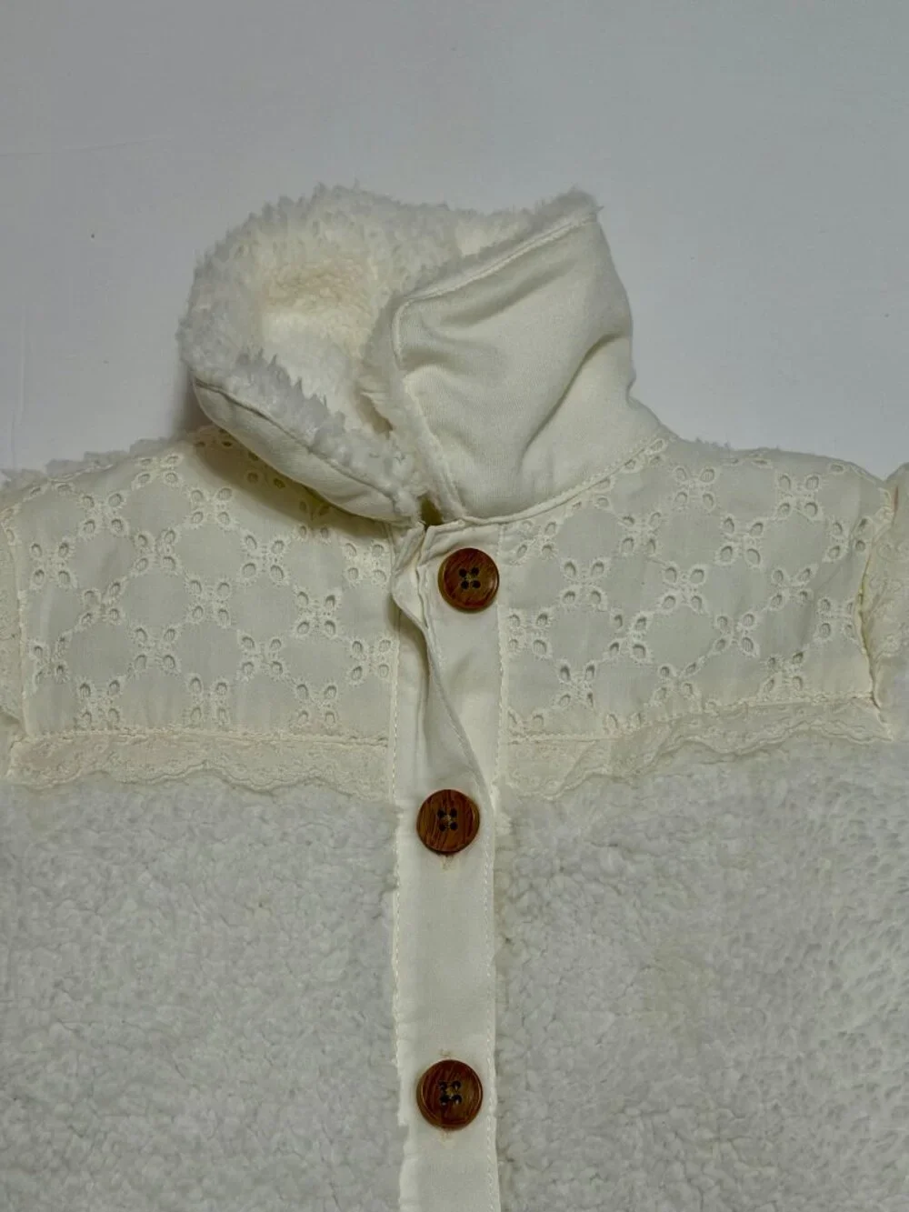 Carters fluffy jacket